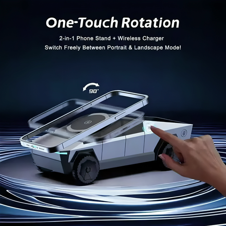 Multifunctional 3-in-1 Qi2 Charger For Tesla