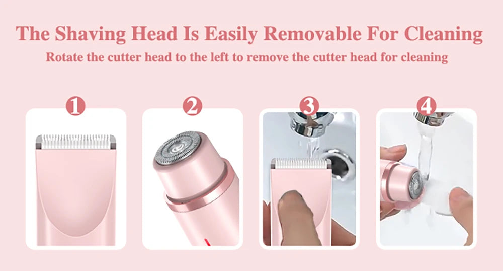 Electric Shaver for Woman Double Head