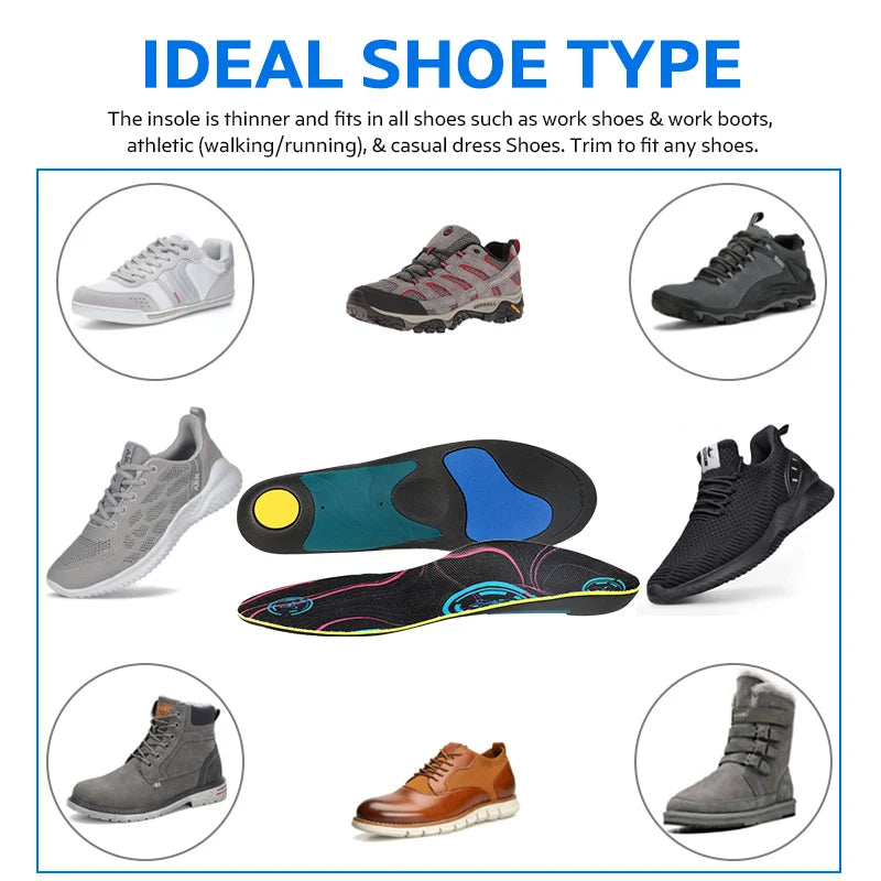 VALSOLE Heavy Duty Support Pain Relief Orthotics