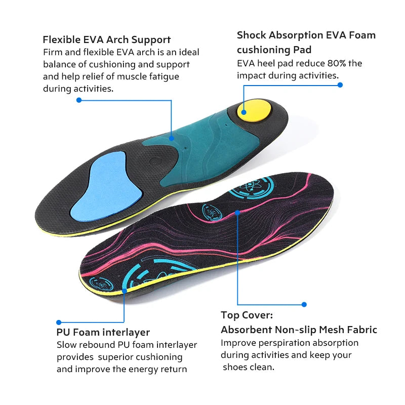 VALSOLE Heavy Duty Support Pain Relief Orthotics