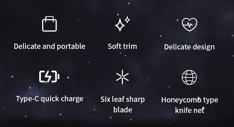 Mini electric shaver for men ipx7 waterproof