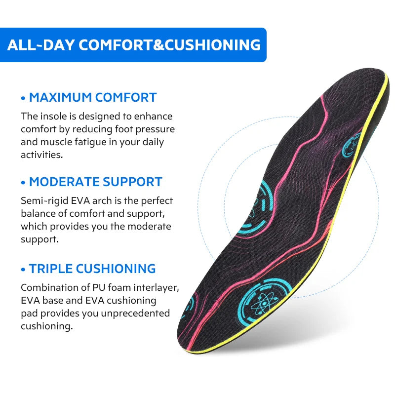 VALSOLE Heavy Duty Support Pain Relief Orthotics