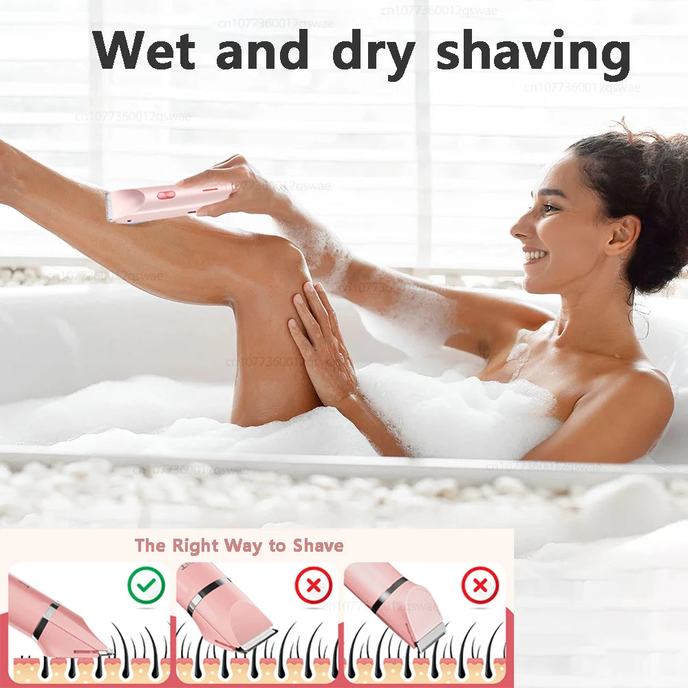 Electric Shaver for Woman Double Head