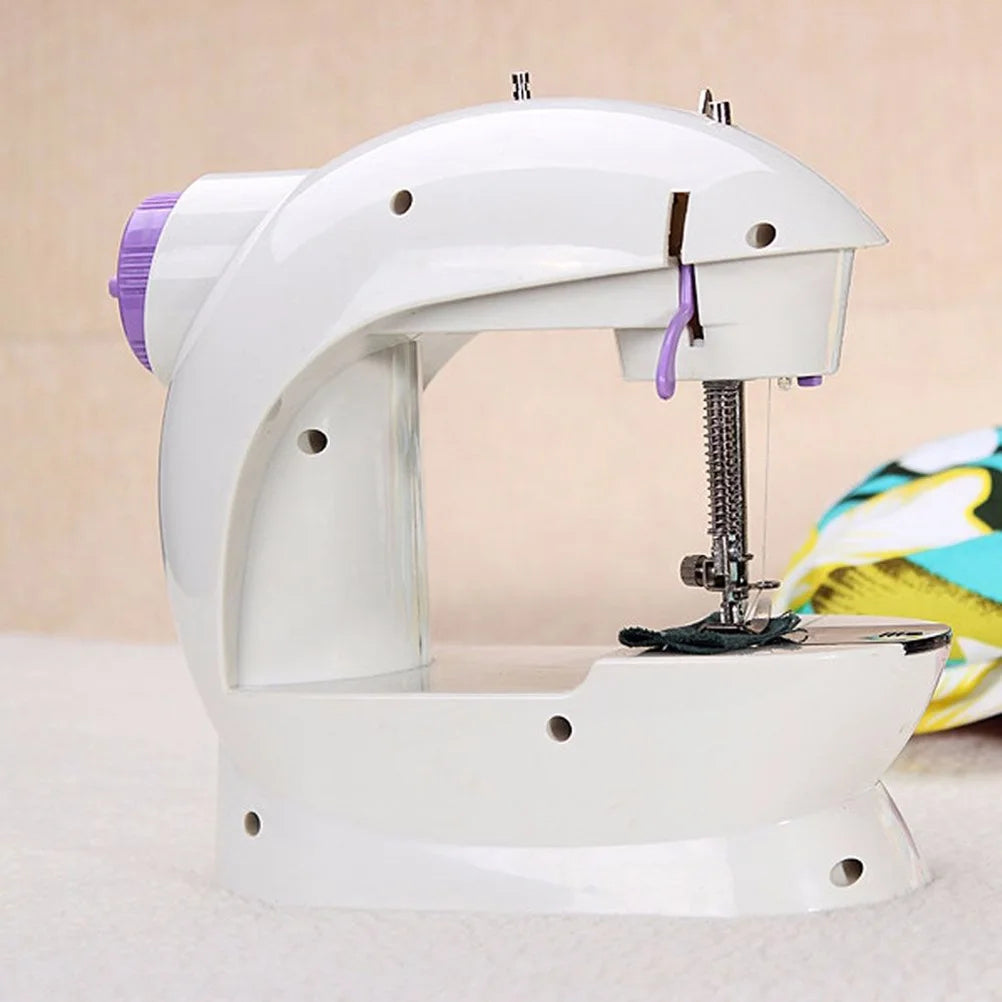 Mini Electric Sewing Machine Home Small Double Speed