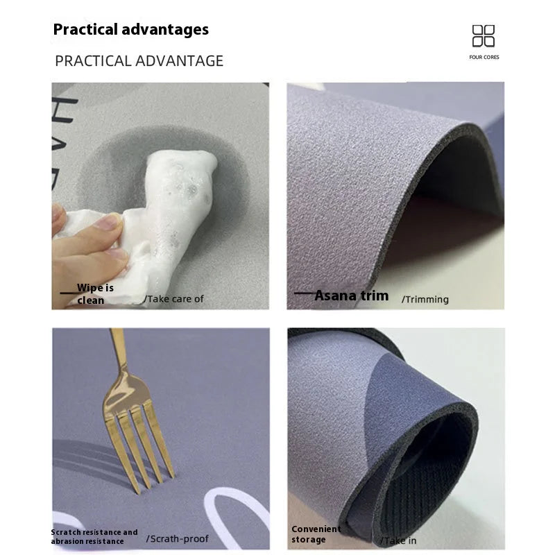 Bathroom mats & area rugs diatomaceous eart