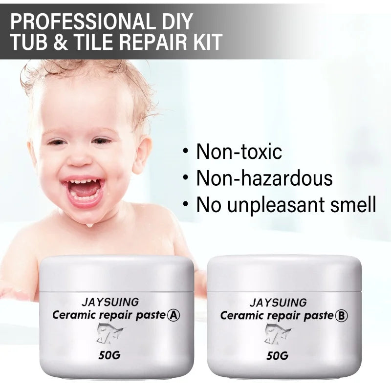 White wall repair paste quick 250g drying lon