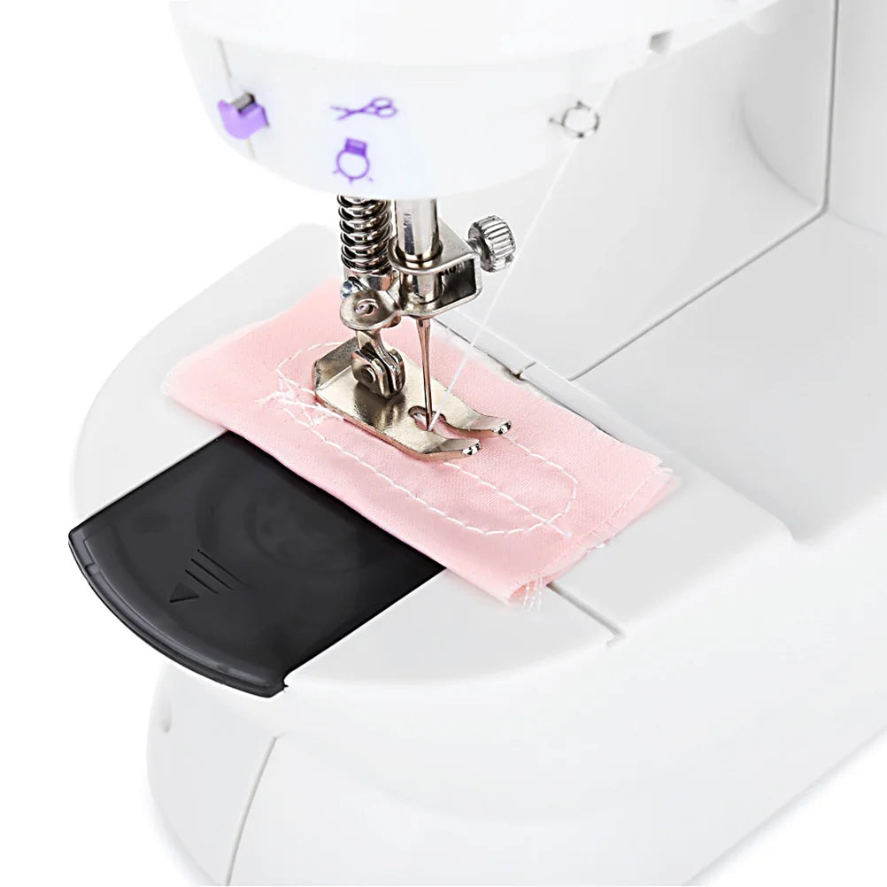 Mini Electric Sewing Machine Home Small Double Speed