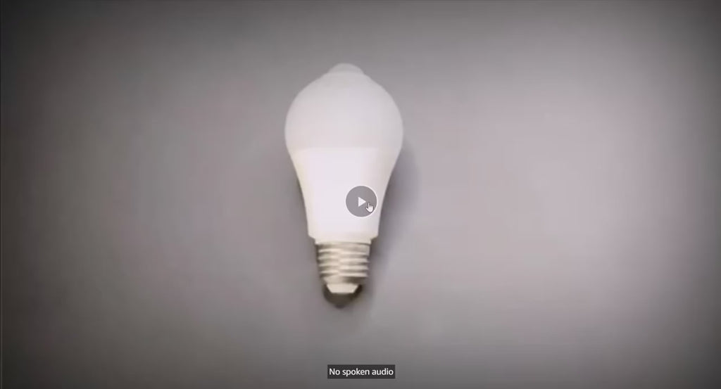 Motion Sensor LED Light Bulb