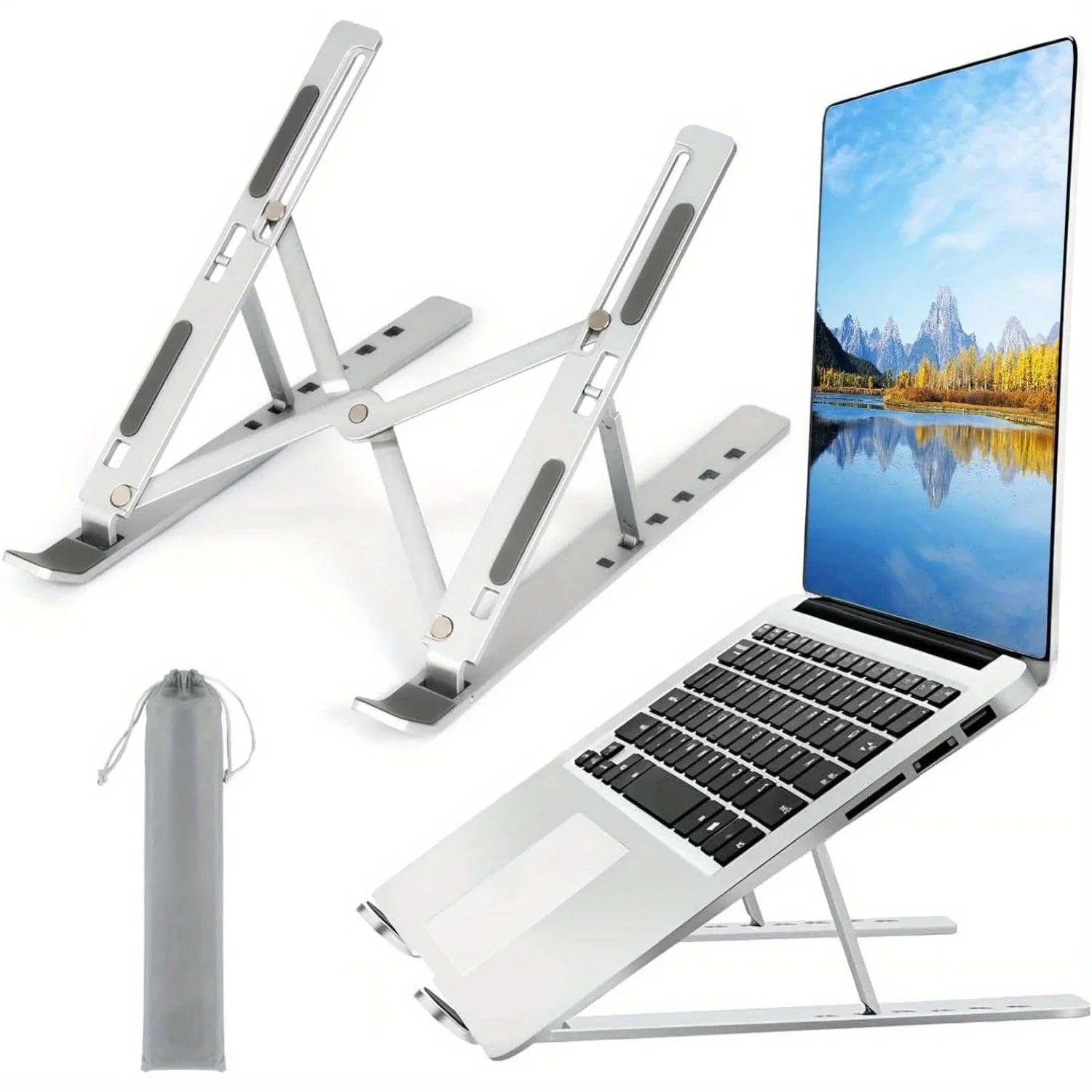 Adjustable Aluminum Laptop Stand
